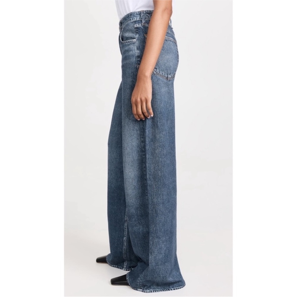 Miramar Terry Sofie Wide-Leg Pant in KIMBER WASH size 28